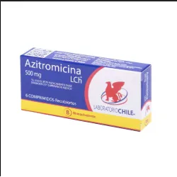 AZITROMICINA 500 MG CAJA X 6 COMPRIMIDOS - Ecofarma